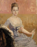 Studie eines Porträts der Gräfin Augusta Lewenhaupt - Albert Edelfelt — Ansicht des Kunstwerks