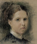 Portrait d'Annie Edelfelt - Albert Edelfelt — Ansicht des Kunstwerks