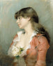 Profil einer jungen Frau - Albert Edelfelt — Ansicht des Kunstwerks