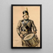 Riproduzione del dipinto Tambour Nord illustrazione delle narrazioni dell'insegna Stool - Albert Edelfelt