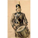Riproduzione del dipinto Tambour Nord illustrazione delle narrazioni dell'insegna Stool - Albert Edelfelt
