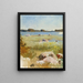 Landschaft des unvollendeten Archipels - Albert Edelfelt — gerahmtes Bild an der Wand