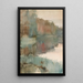 Rivage à Haikko en automne Paysage d'automne - Albert Edelfelt — gerahmtes Bild an der Wand