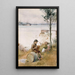 Riproduzione del dipinto Serenata sul molo - Albert Edelfelt