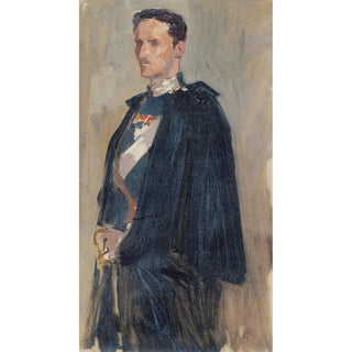 Albert Edelfelt - Skecth for the Portrait of Prince Carl.webp