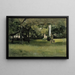 Il Giardino del Museo di Cluny a Parigi - Albert Edelfelt — quadro incorniciato alla parete