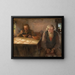 Der Ruhetag - Albert Edelfelt — gerahmtes Bild an der Wand