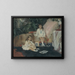 Die großen Uhus Boris und Kirill Vladimirovitch Kinder - Albert Edelfelt — gerahmtes Bild an der Wand