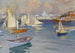 Il porto del club di yachting Nyländska a Helsinki - Albert Edelfelt — vista dell’opera