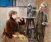 Il scultore Ville Vallgren e sua moglie - Albert Edelfelt — vista dell’opera