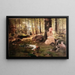 Unter den Birken - Albert Edelfelt — gerahmtes Bild an der Wand
