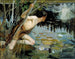 Giovane uomo e una sirena (schizzo) - Albert Edelfelt — vista dell’opera