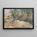 Lac des cygnes, Craven Hill, Bayswater - Albert Fleetwood Varley — gerahmtes Bild an der Wand