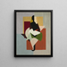 Woman - Albert Gleizes — framed artwork on a wall