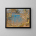 Trou blu, Port Antonio, Giamaica - Albert Goodwin — quadro incorniciato alla parete