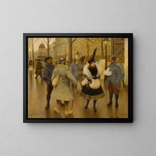 Albert Guillaume - Entertaining the troops.webp