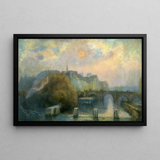 Albert Lebourg - La Cit Paris matine dautomne.webp