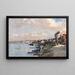 Paesaggio - Albert Lebourg — quadro incorniciato alla parete