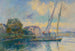 Les Bords du lac de Genève Saint-Gingolph - Albert Lebourg — artwork view