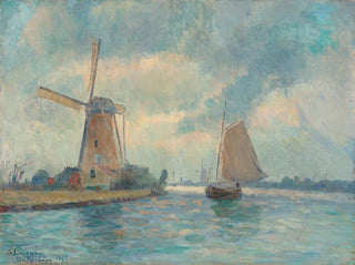 Albert Lebourg - Moulin  Delft.webp