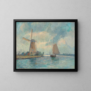 Albert Lebourg - Moulin  Delft.webp