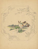 Project of the Square Model Board with Two Rabbits - Albert Louis Dammouse — artwork view