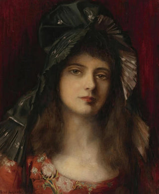 Albert Lynch - The green bonnet.webp