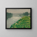 Berge der Seine bei Méricourt - Albert Marquet — gerahmtes Bild an der Wand