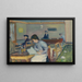 Café de village - Albert Marquet — gerahmtes Bild an der Wand