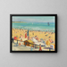 La Plage des Sables d'Olonne - Albert Marquet — gerahmtes Bild an der Wand