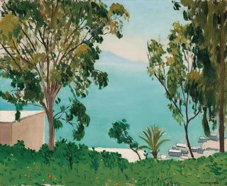 Albert Marquet - La plage vue  travers les eucalyptus.webp