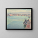 Il porto di Stoccolma al mattino di primavera - Albert Marquet — quadro incorniciato alla parete