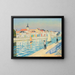 Die Fischer beim Angeln in La Chaume - Albert Marquet — gerahmtes Bild an der Wand