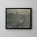 Paris, der Quai des Grands Augustins, Dämmerung - Albert Marquet — gerahmtes Bild an der Wand