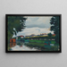 Poissy, die Ufer - Albert Marquet — gerahmtes Bild an der Wand