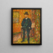 Portrait von André Rouveyre - Albert Marquet — gerahmtes Bild an der Wand