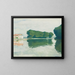 Samois-sur-Seine - Albert Marquet — gerahmtes Bild an der Wand