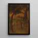 Riproduzione del dipinto Un cervo che beve - Albert Pinkham Ryder