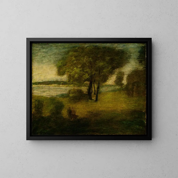 La Rivière - Albert Pinkham Ryder — quadro incorniciato alla parete