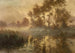 Sole nascente nella nebbia - Albert Rigolot — vista dell’opera