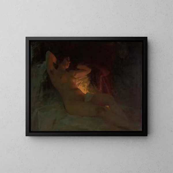 Nu - Albert Ritzberger — quadro incorniciato alla parete