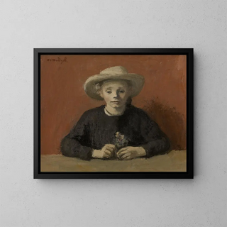 Albert Van Dyck - Gusta with hat.webp