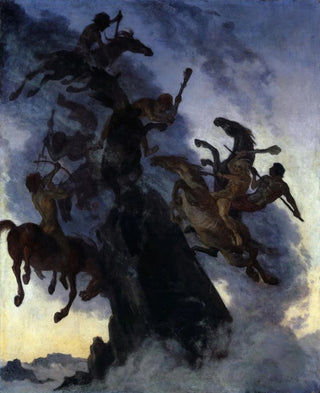 Albert Welti - Riders in the Mist.webp