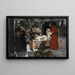 The Resurrection of Jairus's Daughter - Albert von Keller — framed artwork on a wall