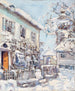 Kirchberg vicino a Kremsmünster sotto la neve - Albertine Kofler — vista dell’opera
