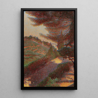 Alberto Bonomi - A Landscape at Dusk.webp