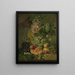 Nature morte ai fiori e ai frutti - Albertus Jonas Brandt — quadro incorniciato alla parete
