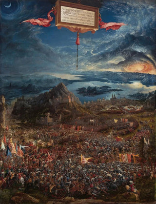 Albrecht Altdorfer - The Battle of Alexander at Issus.webp