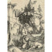 Reproduktion des Gemäldes Saint Jérôme en pénitence - Albrecht Dürer