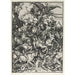 Reproduktion des Gemäldes Die vier apokalyptischen Reiter - Albrecht Dürer
